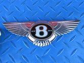 Bentley Continental GT GTC front B emblem wings badge #2855